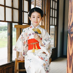 子供浴衣 浴衣単品 キッズ浴衣 女の子 和服 和装 着物 単品 子供 キッズ かわいい おしゃれ 夏祭り お祭り おまつり 花火大会 七五三 90-