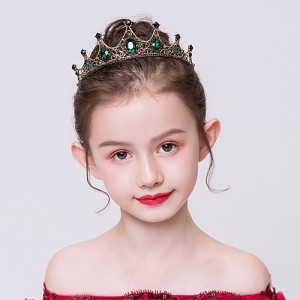 子供ヘッドドレス 髪飾り ティアラ クラウン ヘアアクセサリー ウェディング ゴージャス フォーマル 着物 成人式 子供の日 誕生日 結婚式