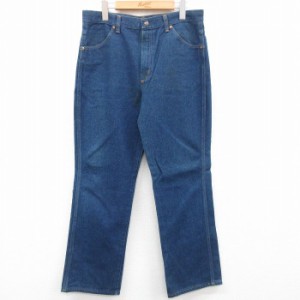 古着 ラングラー Wrangler ジーンズ レディース 80年代 80s スコービル USA製 濃紺 ネイビー デニム 中古 ボトムス ジーパン G 中古 古着