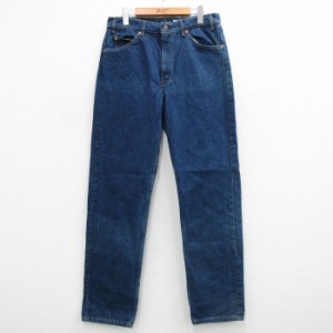 古着 ジーンズ Levis リーバイス 505 メンズ 90年代 90s コットン 濃紺 ネイビー デニム W32 中古 ボトムス ジーパン Gパン ロ 中古 古着