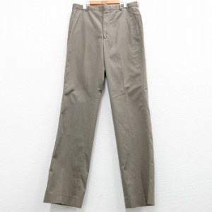 古着 エルエルビーン LLBEAN スラックス パンツ メンズ 80年代 80s USA製 濃緑 グリーン W35 中古 ボトムス ロング 中古 古着