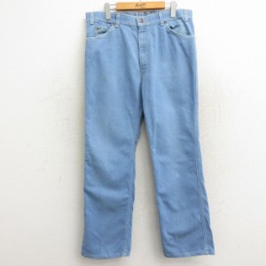 古着 リーバイス Levis アクション ジーンズ メンズ 90年代 90s USA製 薄紺 ネイビー デニム spe W36 中古 ボトムス ジーパン  中古 古着