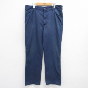 古着 ディッキーズ Dickies パンツ メンズ 80年代 80s タロン 紺 ネイビー W38 中古 ボトムス ロング 中古 古着