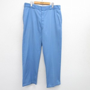 古着 ディッキーズ Dickies ワーク パンツ メンズ 00年代 00s 薄紺 ネイビー spe W38 中古 ボトムス ロング 中古 古着