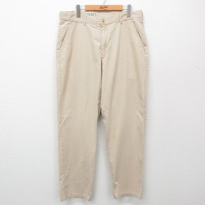 古着 エルエルビーン LLBEAN パンツ メンズ 90年代 90s ベージュ カーキ W36 中古 ボトムス ロング 中古 古着