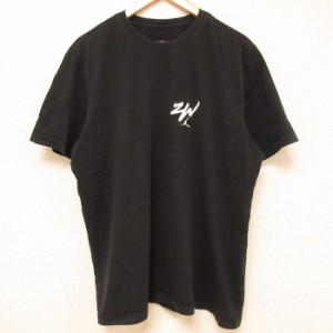 古着 半袖 Tシャツ メンズ マイケルジョーダン エアジョーダン コットン クルーネック 黒 ブラック XLサイズ 中古 中古 古着