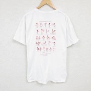 古着 半袖 Tシャツ メンズ マサチューセッツ カレッジ クルーネック 白 ホワイト Lサイズ 中古 中古 古着