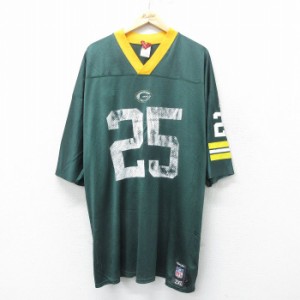 古着 リーボック REEBOK 半袖 ビンテージ フットボール Tシャツ メンズ 00年代 00s NFL グリーンベイパッカーズ ライアングラ 中古 古着