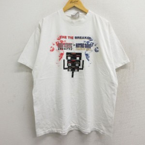 古着 半袖 ビンテージ Tシャツ メンズ 90年代 90s オハイオステートバックアイズ ノートルダムファイティングアイリッシュ フ 中古 古着