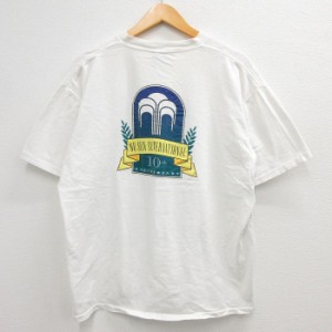 古着 半袖 ビンテージ Tシャツ メンズ 90年代 90s ニュースキン NU SKIN INTERNATIONAL 大きいサイズ コットン クルーネック  中古 古着