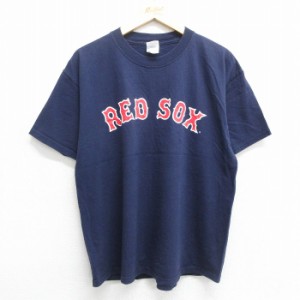 古着 半袖 ビンテージ Tシャツ メンズ 00年代 00s MLB ボストンレッドソックス ジェイソンバリテック 33 コットン クルーネッ 中古 古着