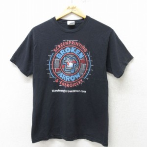 古着 ヘインズ Hanes 半袖 ビンテージ Tシャツ メンズ 00年代 00s BROKEN コットン クルーネック Mサイズ 中古 中古 古着