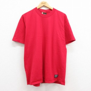 古着 JCペニー 半袖 ビンテージ Tシャツ メンズ 90年代 90s USAオリンピック 大きいサイズ コットン クルーネック USA製 赤 レ 中古 古着