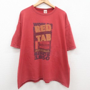 古着 リーバイス Levis 半袖 ビンテージ Tシャツ メンズ 90年代 90s RED TAB 大きいサイズ コットン クルーネック USA製 エン 中古 古着