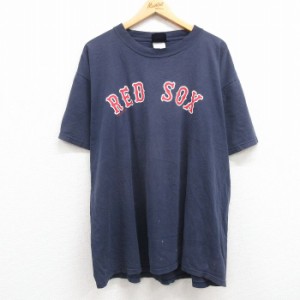 古着 マジェスティック 半袖 ビンテージ Tシャツ メンズ 00年代 00s MLB ボストンレッドソックス テッドウィリアムズ 9 大きい 中古 古着