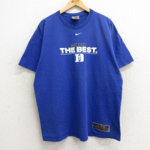 古着 ナイキ NIKE 半袖 ビンテージ Tシャツ メンズ 00年代 00s ビッグロゴ バスケットボール ELITE 大きいサイズ コットン ク 中古 古着