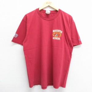 古着 チャンピオン champion 半袖 ビンテージ Tシャツ メンズ 00年代 00s NFL ワシントンレッドスキンズ コットン クルーネッ 中古 古着