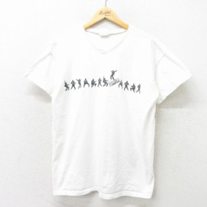 古着 半袖 ビンテージ ロック バンド Tシャツ メンズ 90年代 90s エルビスプレスリー コットン Vネック USA製 白 ホワイト spe 中古 古着