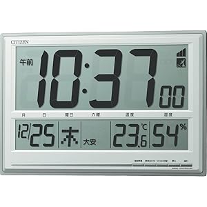 シチズン CITIZEN リズム 電波置き時計 有田焼 8RY418-006