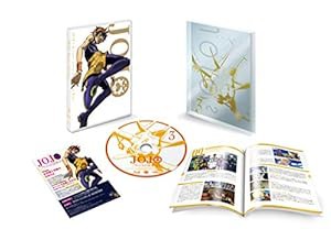 ジョジョの奇妙な冒険 黄金の風 Vol.3 (9~12話/初回仕様版) [Blu-ray](未使用の新古品)