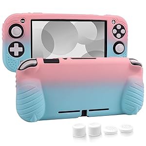 switch liteカバー スイッチライト ケース シリコン素材 ソフトカバー 柔ら(中古品)