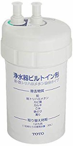 TOTO 浄水器ビルトイン型用カートリッジ TH634-1【鉛・トリハロメタン除去 (中古品)