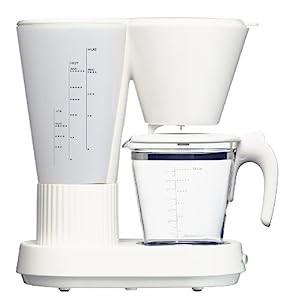 deviceSTYLE Brunopasso コーヒーメーカー ホワイト CA-6-W(中古品)