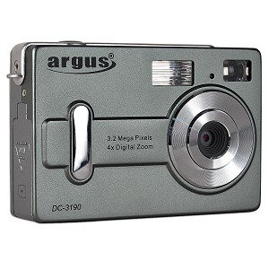 Argus dc-3190?3.2?MP 4?xデジタルズームカメラ/PCカメラ(シルバー)(中古品)