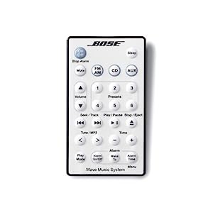 Bose Wave music system 専用リモコン(小) (プラチナムホワイト)(中古品)