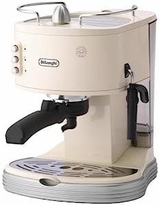 Delonghi エスプレッソ・カプチーノメーカー クリーム ECM300J-E(中古品)