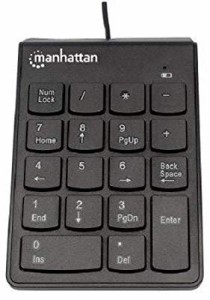Manhattan 有線 テンキー ボード (ノートPC・タブレットPCに最適) 176354(中古品)