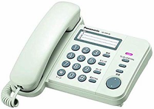 パナソニック 電話機 親機のみ ホワイト VE-F04-W(中古品)