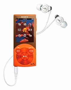 SONY ウォークマン Sシリーズ （メモリータイプ） 8GB オレンジ NW-S644/D(中古品)