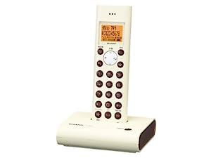 シャープ デジタルコードレス電話機 親機のみ ホワイト系 JD-S05CL-W(中古品)