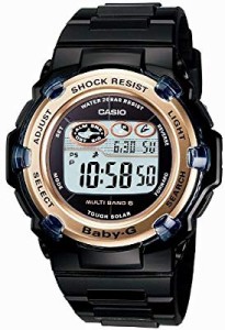 [カシオ]CASIO 腕時計 BABY-G ベビージー 電波ソーラー BGR-3003-1JF レデ (中古品)