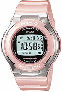 [カシオ]CASIO 腕時計 BABY-G ベビージー 電波ソーラー BGD-1300-4JF レデ (中古品)