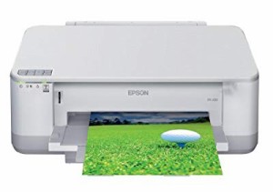 EPSON Colorio インクジェットプリンター PX-203 有線・無線LAN標準搭載 前(中古品)