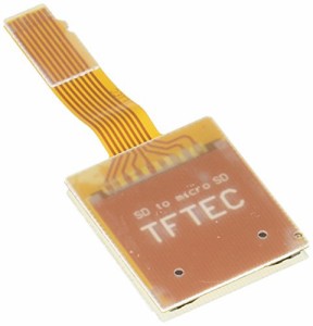 変換名人 SDHC/SD → microSDHC/microSDに逆変換するアダプタ SDB-TFA(中古品)