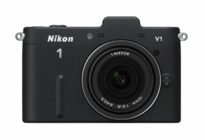 Nikon ミラーレス一眼カメラ Nikon 1 (ニコンワン) V1 (ブイワン) 薄型レン(中古品)