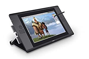 ワコム 液晶ペンタブレット 24.1インチ タッチ機能搭載 Cintiq24HD touch D(中古品)