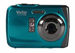 Vivitar VX426-BLU-BOX-INT Appareil Photo Numerique Etanche 10 Mpix Ble(中古品)