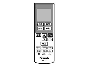 Panasonic(パナソニック) パナソニック 純正エアコン用リモコン CWA75C4000(中古品)