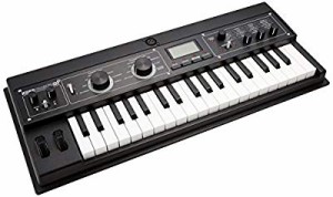 KORG アナログキーボードシンセサイザー ボコーダー microKORG XL+ マイク (中古品)