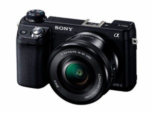 ソニー SONY ミラーレス一眼 α NEX-6 パワーズームレンズキット E PZ 16-5(中古品)