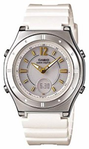 [カシオ]CASIO 腕時計 ウェーブセプター 電波ソーラー LWA-M142-7AJF レデ (中古品)