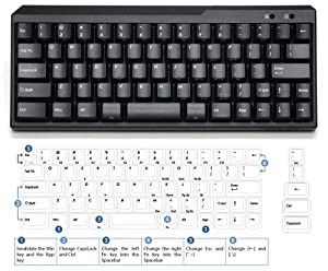 FILCO Majestouch MINILA US67キー 黒軸 FFKB67ML/EB(中古品)