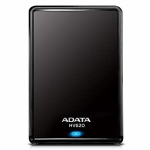 ADATA HV620 USB3.0 TV録画対応 2.5インチポータブルHDD 1TB ブラック AHV6(中古品)