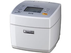 三菱電機 IHジャー炊飯器 5.5合炊き ピュアホワイト NJ-VE104-W(中古品)