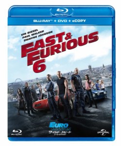 ワイルド・スピード EURO MISSION ブルーレイ+DVDセット(E-Copy) [Blu-ray](中古品)