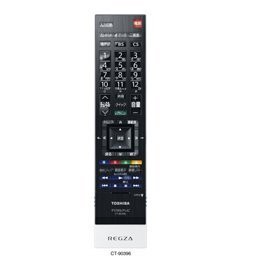 東芝（TOSHIBA)　液晶テレビ・純正リモコン　CT-90396(中古品)